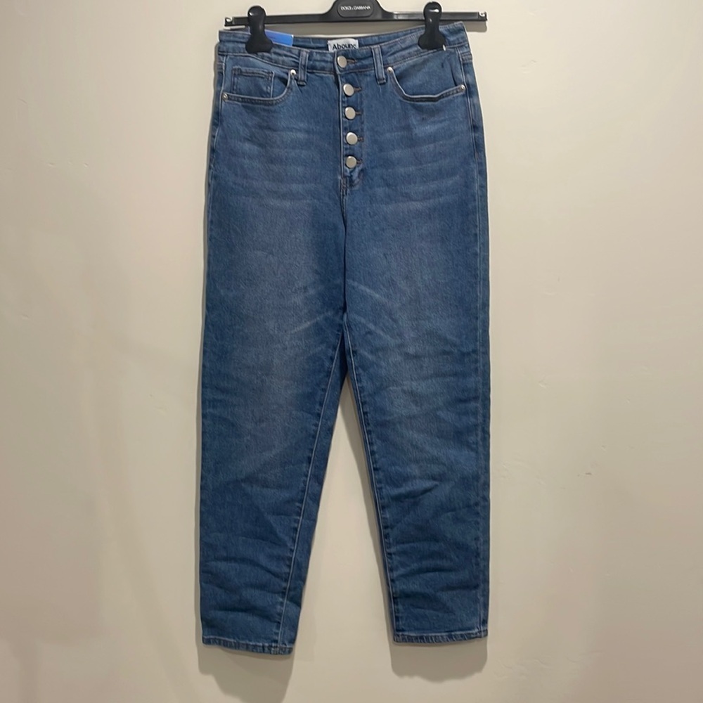 Abound Button Fly Medium Wash Denim Jeans